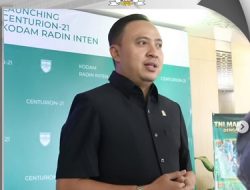 Ketua Komisi I DPRD Provinsi Lampung, Garinca Reza Pahlevi, S.I.Kom., M.M., mewakili Ketua DPRD Provinsi Lampung, hadiri kegiatan Launching Aplikasi Centurion-21