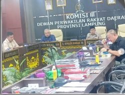 Komisi III DPRD Lampung menggelar RDP bersama OPD, Evaluasi Capaian PAD Lampung 2025