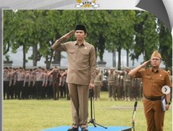 Wakil Ketua Komisi I DPRD Provinsi Lampung, Ade Utami Ibnu, S.E., Pimpin Upacara Bersama Forkopimda Provinsi Lampung Tahun 2026