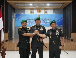 Pimpinan Korem 043/Gatam Di Ganti, Tongkat Komando Diserahterimakan