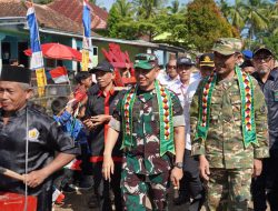 Buka TMMD ke-128 di Tanggamus, Danrem 043/Gatam Harapkan Kesejahteraan Warga Kalimiring Meningkat