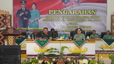 Hadapi Tantangan Global, Danrem 043/Gatam Tekankan Profesionalisme Prajurit Kodim 0424/Tanggamus