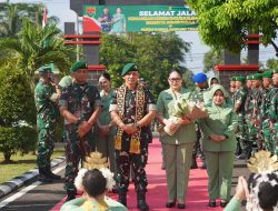 Danrem 043/Gatam Tekankan Jaga Kesehatan dan Hindari Pelanggaran Saat Kunjungi Kodim 0429/Lamtim