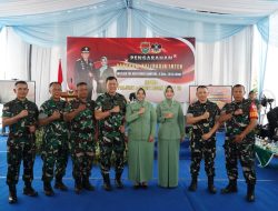 Pastikan Program TNI AD Berjalan Optimal, Danrem 043/Gatam Dampingi Kunker Pangdam XXI/RI di Tulang Bawang