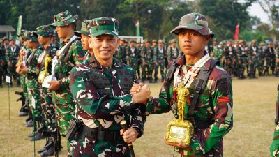 Danrem 043/Gatam Hadiri Penutupan Lomba Binsat HUT Ke-1 Kodam XXI/Radin Inten Tahun 2026