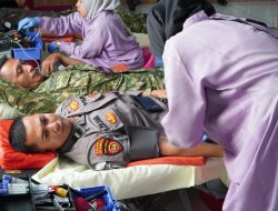 Setetes Darah, Sejuta Harapan, Korem 043/Gatam Gelar Donor Darah Sambut HUT Ke-79