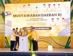 Musda XI Golkar Bandar Lampung Tetapkan Rycko Menoza Secara Aklamasi